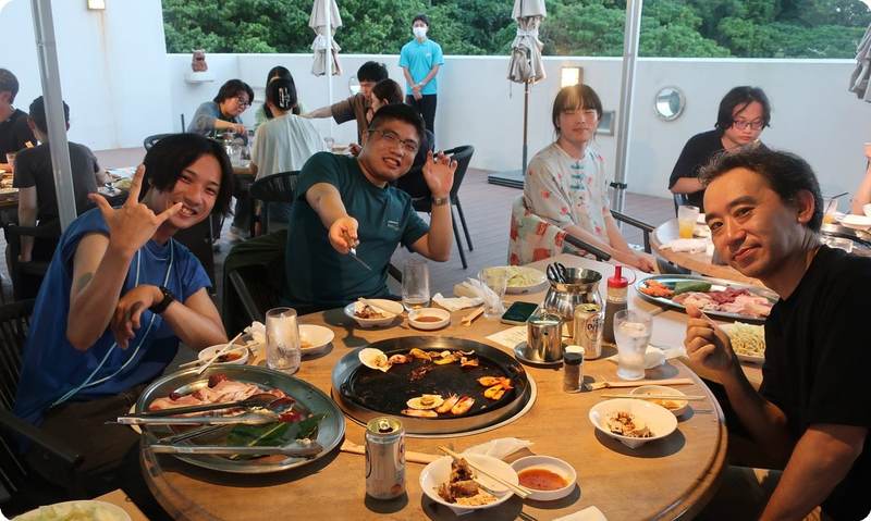 美味しいお肉に海鮮に