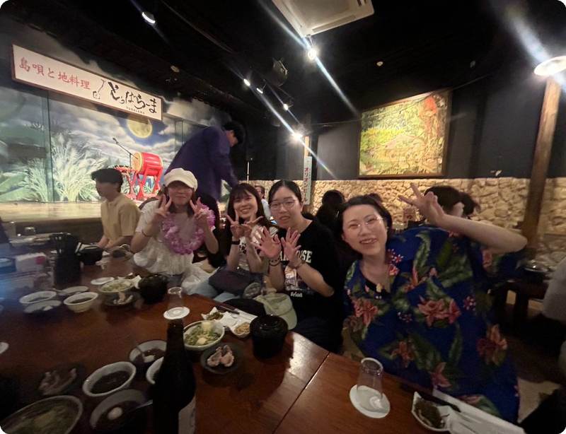 笑って、食べて、楽しんで